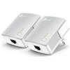 POWERLINE TP-LINK 600MBPS KIT NANO SIZE TPL INK MULTISTREAMING TWIN PACK