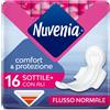 ESSITY ITALY SpA Nuvenia Comfort & Protezione Assorbente Sottile Con Ali Flusso Normale 16 Pezzi - Assorbenza Affidabile per il Tuo Benessere