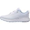 FootJoy Women's Performa Golf Shoe, Bianco Bianco Blu, 5 UK Wide