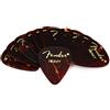 Fender 198-0351-900 351 Shape Classic Picks - Guscio di tartaruga - Pesante - Confezione da 12 conteggi