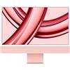 iMac 24" 2023 Italiano Ricondizionato - rosa - 256gb-ssd-8gb - superior - processore-chip-m3-8-core-scheda-grafica-10-core - magic-keyboard-con-touchid-magic-mouse-alimentatore-da-143w