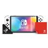 PDP Multi-Screen Protector Kit OLED Model, 500-219 - Nintendo Switch, Protector kit, Trasparente