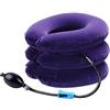 RUNZI Cervical Neck Traction Device Inflatable Neck Stretcher, Easy to Use for Chronic Neck and Shoulder Pain Relief Traction Spine Alignment, Neck Cervical Brace