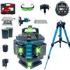 Dealix Livella Laser 16 Linee Verde 4x360° Dealix con Cavalletto 1 m, Staffa Magnetica, Base a 3 Punte - Kit Autolivellante Professionale per Edilizia, Cartongesso, Piastrellisti, Pareti, Controsoffitti