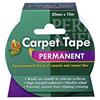 Duck Tape - Nastro biadesivo per fissaggio della moquette, con forte adesivo, 50 mm x 10 m