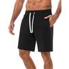 iClosam Pantaloni da Tennis Casual da Uomo Pantaloni Sportivi Traspiranti Casual da Uomo Fitness Nero,L