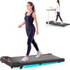 Tvdugim Tapis Roulant Elettrico Pieghevole 10 km/h, 3 in 1 Tapis Roulant con Inclinazione, Telecomando e Doppio Display LED, Design Salvaspazio per Casa e Ufficio, Nessuna Installazione Richiesta (1-6 KM/H)