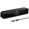 Senzer CS30 Altoparlante per Computer 2.0 Alimentazione USB Casse PC Stereo Sound Altoparlante Bluetooth per Giochi per PC,Computer,Desktop(No jack da 3,5 mm)