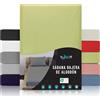 Dreamzie Lenzuolo Con Angoli Cotone - 80x160 - Oeko Tex certificato - Verde - Lenzuola 80x160 Per letto Bambini