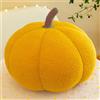 SOETDERT Cuscino Zucca Halloween, Bianco Cuscino a Forma di Zucca, Peluche Cuscino Decorativo 3D, Cuscini per Divano Autunnali Decorative, Zucche Decorazione per Casa, Bambini Camera, Auto, 20 cm