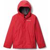 Columbia Watertight Jacket, Giacca Impermeabile, Bambini e ragazzi, Mountain Red, XS