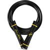 Honor Athletics 3.0 Corda per saltare zavorrata stile Muay Thai 0,5 kg, regolabile 3,05 m, PVC 10 mm, cuscinetti a sfera, impugnature ergonomiche antiscivolo, Boxe/MMA/HIIT, Nero