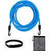 SEMINISMAR Cinture Da Piscina Regolabile,Elastico Regolabile Cinture Da Piscina,3 Metri Cintura Da Nuoto,Cintura Da Allenamento La Nuotata,Per Bambini E Adulti,Allenamento Nuoto Ed Esercizio Fisico,Blu