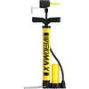 WEIDMAX Mini Pompa da Pavimento per Bicicletta, Portatile Pompa per Bicicletta con valvole Presta e Schrader, Pompa ad Aria a Pedale Pompa per Bici Pneumatici MTB Palloncini, Facile da Trasportare