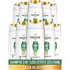 Pantene Pro-V Lisci Effetto Seta 3 In 1 Shampoo+Balsamo+Trattamento, Morbidezza Effetto Seta e Controllo Del Crespo, 24 x 90 ml