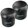 Aycorn Chiavi di ricambio (x2) per serrature magnetiche a prova di sicurezza per bambini e neonati. Protezione contro l'apertura di armadi, cassetti e porte - nero