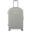 DKNY 28 Metal Logo Hardside Upright Clay One Size