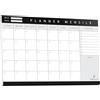 PREVIS Planner Mensile A4 da Tavolo con 50 Fogli Incollati Design Minimalista e Produttivo. Calendario personalizzato Stile Minimal con Vista per Mese, Profetto come Organizer Personale.