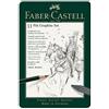 Faber-Castell 112972 Pitt Grafite set metallo piccolo