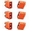 LINSYRC 6 pezzi Adattatore Connettore Maschio XT60IPW-M per Batterie Lipo RC FPV Drone Batterie Solari