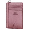 FurArt Porta Carte di Credito, Protezione RFID Portafoglio porta tessere Sottile, Slim Porta Carte Credito Da Uomo e Donna