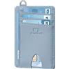 FurArt Porta Carte di Credito, Protezione RFID Portafoglio porta tessere Sottile, Slim Porta Carte Credito Da Uomo e Donna
