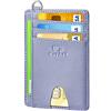 FurArt Porta Carte di Credito, Protezione RFID Portafoglio porta tessere Sottile, Slim Porta Carte Credito Da Uomo e Donna