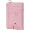 FurArt Porta Carte di Credito, Protezione RFID Portafoglio porta tessere Sottile, Slim Porta Carte Credito Da Uomo e Donna