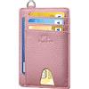 FurArt Porta Carte di Credito, Protezione RFID Portafoglio porta tessere Sottile, Slim Porta Carte Credito Da Uomo e Donna