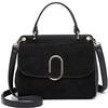 Miss Lulu Borsa a Mano Donna Elegante, Borse Tracolla Tote Spalla Piccolo Pelle Scamosciata Vintage