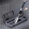 Vilgftyiet Kit saldatore portatile con cavo, stazione di saldatore intelligente da banco da lavoro, display con controllo della temperatura, 100 W DC9-24 V, guscio in lega di alluminio, interfaccia di tipo C