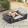 YITAHOME Divano letto per cani piccoli, copertura rimovibile e lavabile, letto per animali domestici con bordi laterali pieni, morbido e accogliente, per cani di taglia grande, 71x58x18 cm