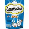 Generico Snack per Gatti Catisfactions, snack per gatto adulti e cuccioli gusto SALMONE | 6 confezioni da 60 grammi l'una.