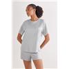 Intimissimi Maglia Manica Corta In Elevated Cotton Grigio