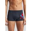 Intimissimi Boxer Cotone Superior Marvel Spider-man Blu