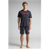 Intimissimi Pigiama Corto Marvel Spider-man In Cotone Blu