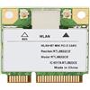 Bewinner Mini Scheda WiFi PCIe, Adattatore di Rete Wireless Dual Band 802.11AC, Scheda di Rete Wireless Bluetooth 5.1 1200Mbps per Windows 10