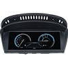 OVRICH Android Autoradio per BMW Serie 3/5 E90 E60 (2005-2008) Sistema CCC Android 12 GPS Navi Octa core 2G RAM+32G ROM con sistema idrive mantenuto Wireless Carplay/Bluetooth/DAB/OBD/TPMS