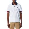 NORTH SAILS North Sail Polo da Uomo Realizzata in Piquet di Cotone Organico Stretch.692400 (XXL, Bianco/Blu/Rosso)