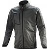 Utility Diadora Diadora Bonded Jacket Cross Giacca, Steel Gray Melange, XL Uomo