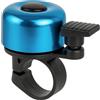 Your Day Mate Campanello per bicicletta in argento, con suono forte e chiaro per manubri Ø 21 mm - Ø 25 mm, con vite di fissaggio - Campanello universale per bici in più colori