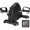 MOMODA Pedale ginnico Mini cyclette per gambe e braccia Ciclismo Esercizio di recupero a bassa resistenza Bici portatile