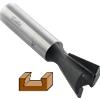 Klein Fresa per incastri a coda di rondine con taglienti in metallo duro HW gambi disponibili diam. 12 mm e 1/2"