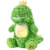 YJWZ Koala Rilassante con Musica per Dormire, Peluche Che Respira con Luci e Suoni Calmanti, Pupazzo Morbido per Neonati e Bambini, Ideale Compagno di Sonno e Regalo Babycare (Dinosauro verde)