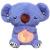 YJWZ Koala Rilassante con Musica per Dormire, Peluche Che Respira con Luci e Suoni Calmanti, Pupazzo Morbido per Neonati e Bambini, Ideale Compagno di Sonno e Regalo Babycare (blu)
