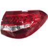 PROPOSTEONLINE Faro realizzato per Mercedes Classe C W205 SW 2014-2018 posteriore Sinistro est. PY21W a LED Luci Bianco e Rosso A2059060557