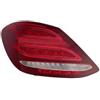 PROPOSTEONLINE Fanale realizzato per Mercedes Classe C W205 dal 2014 al 2018 posteriore lato guida a LED Luci Bianco e Rosso A2059060357