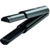 GAMMA+ Piastra Cordless Gamma+ X-Hybrid da Viaggio | Mini Piastra per Capelli Senza Fili 2 in 1 | Per Capelli Ricci e Lisci | Ricarica con USB Tipo-C | 3 Temperature | Design Compatto | Portatile (Nero)