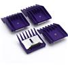 ZEROKIWI 4 pettini guida professionali A5 per animali, 3 mm, 6 mm, 10 mm, 13 mm, compatibili con Oster A5 Andis AG BG Wahl KM Series e la maggior parte dei toelettatori per animali domestici in stile
