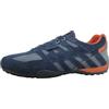 Geox Herren Snake A - Sneaker da Uomo, Marina Militare, 42 EU